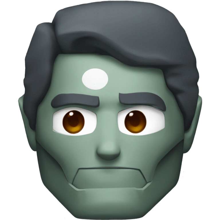 half iron man half doctor doom emoji