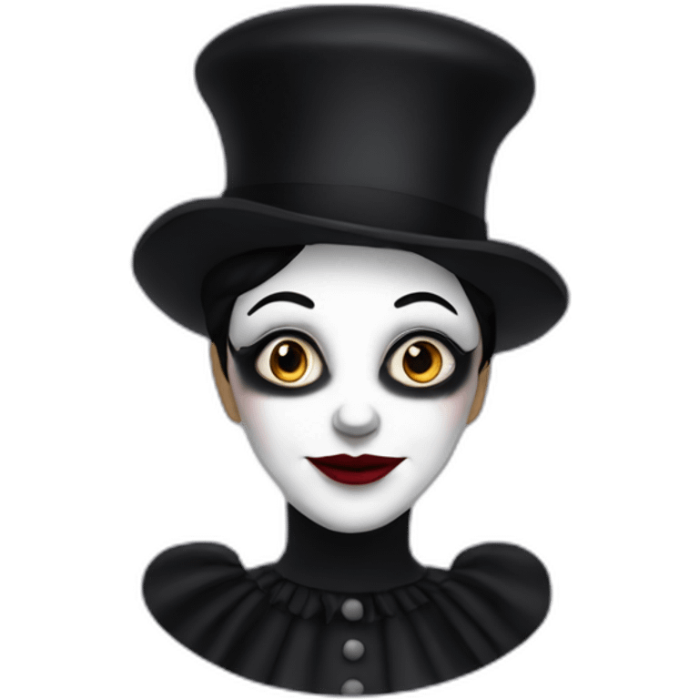 Victoria villarruel as mime emoji