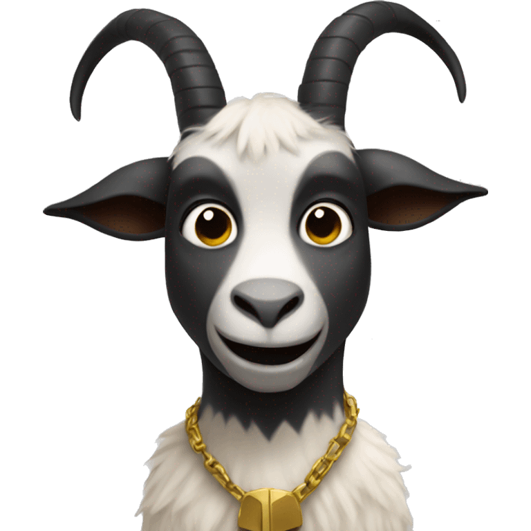 Batman as a goat emoji