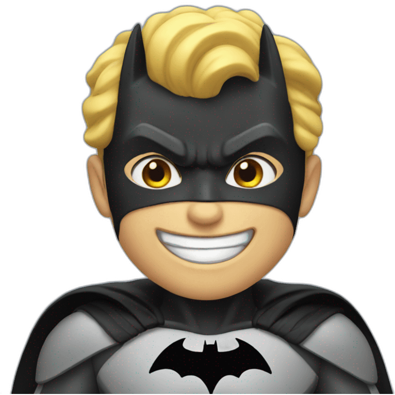 excited batman  emoji