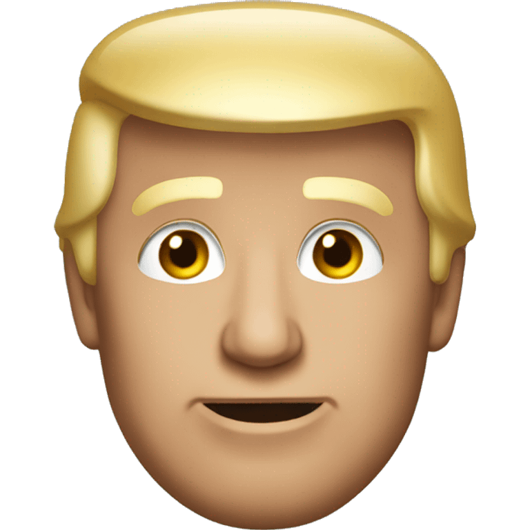 Donald Trump if he liked men emoji