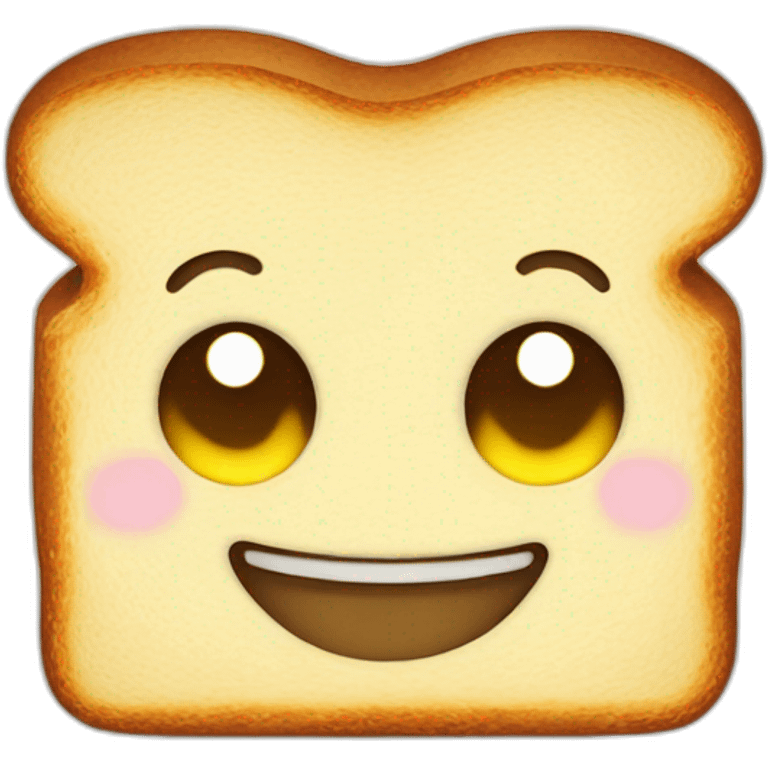 Happy Toast emoji