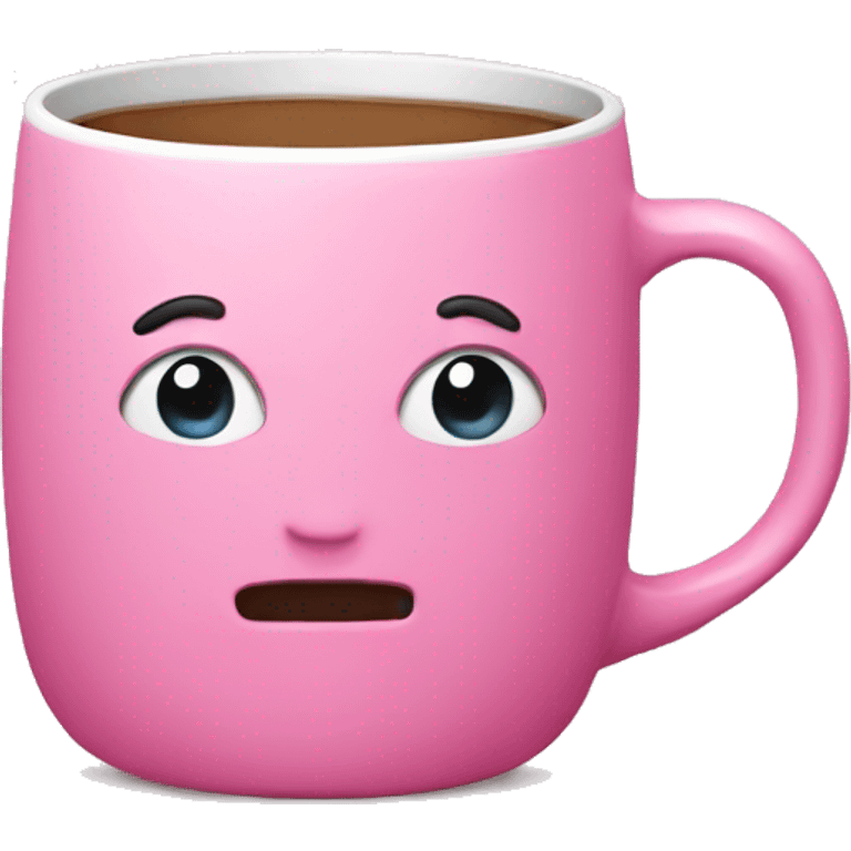 pink mug emoji