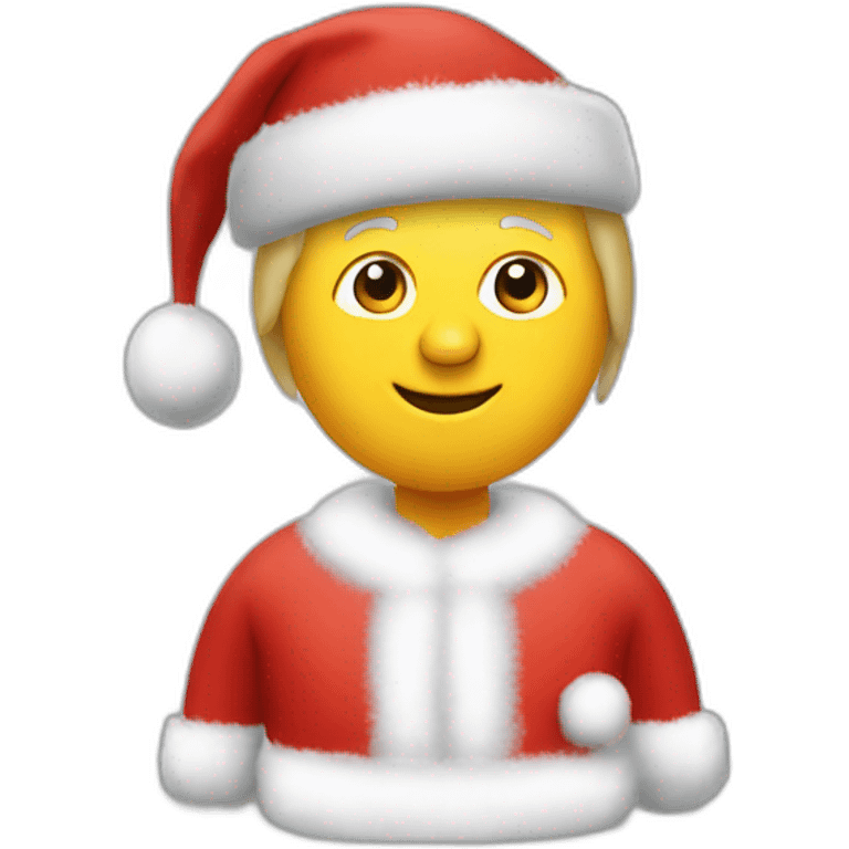 Larry Bird as Santa emoji