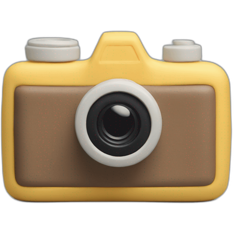 Plasticine Compact Film Camera emoji