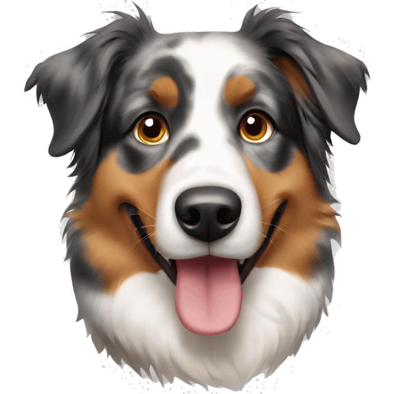 australian shepherd dog emoji