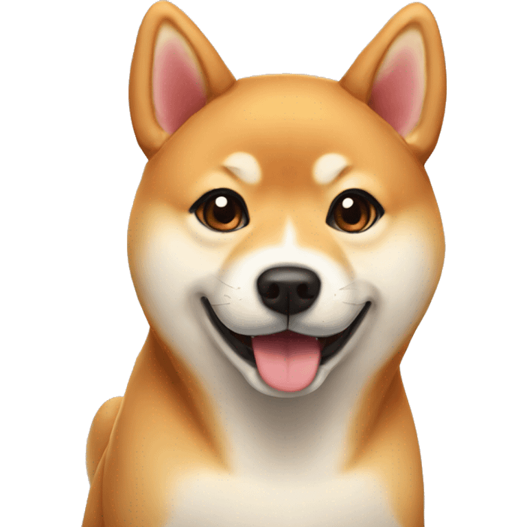 Shiba Inu in love  emoji