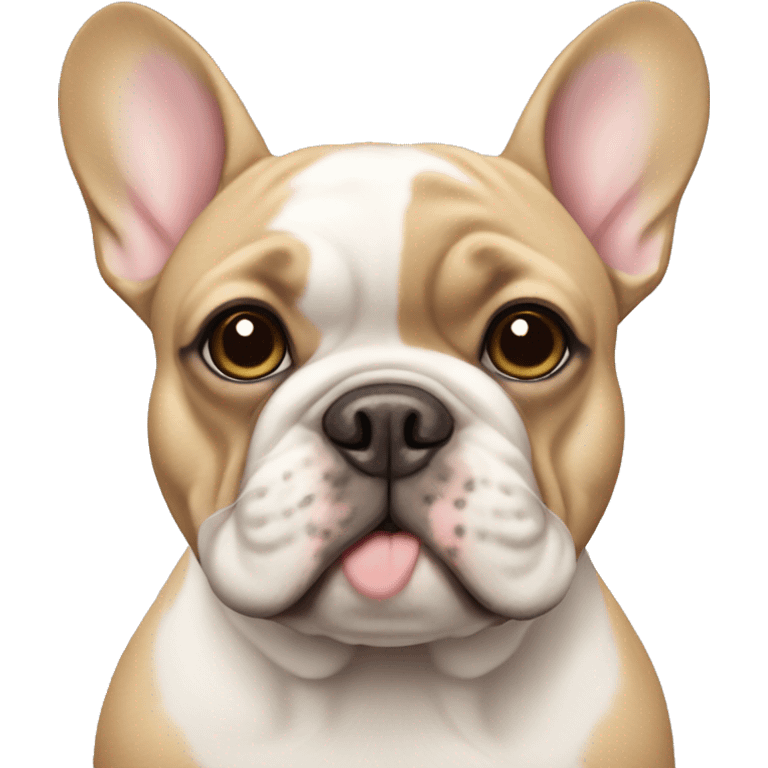 lilac and tan french bulldog  emoji