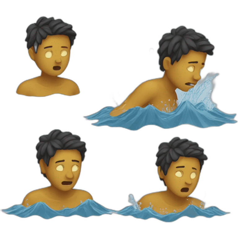 migrant drowning emoji