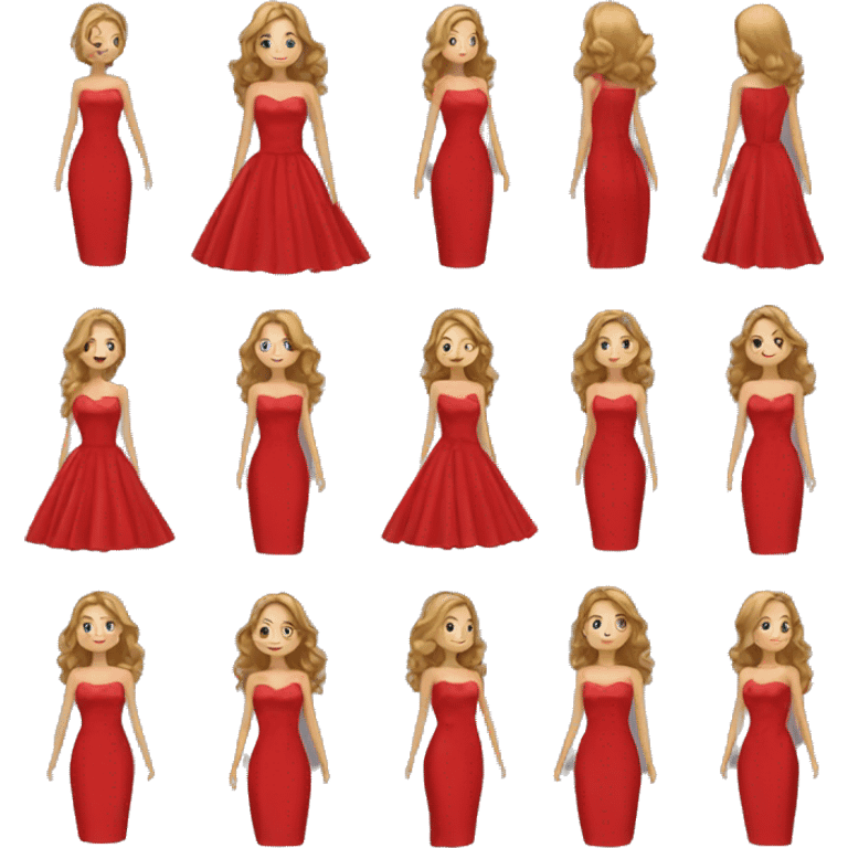 Red Dress emoji