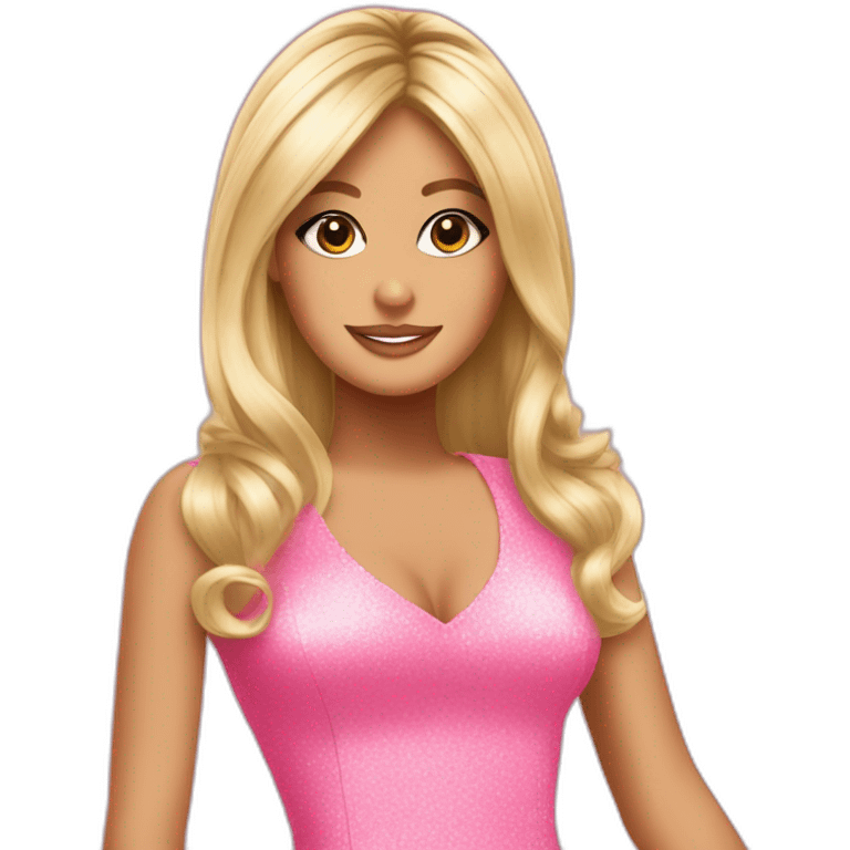 sharpay evans wearing pink emoji