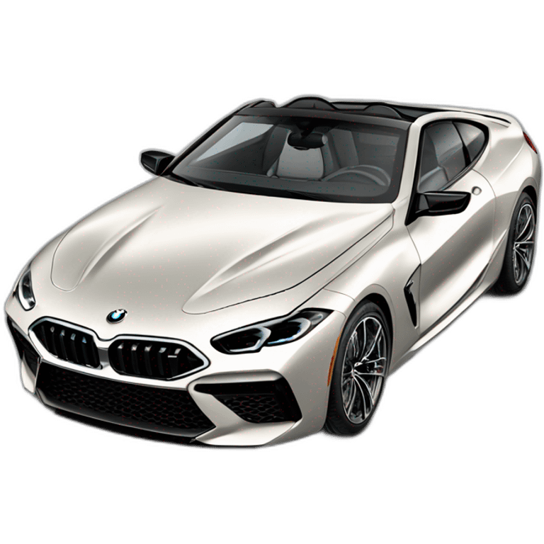 Car bmw m8 emoji