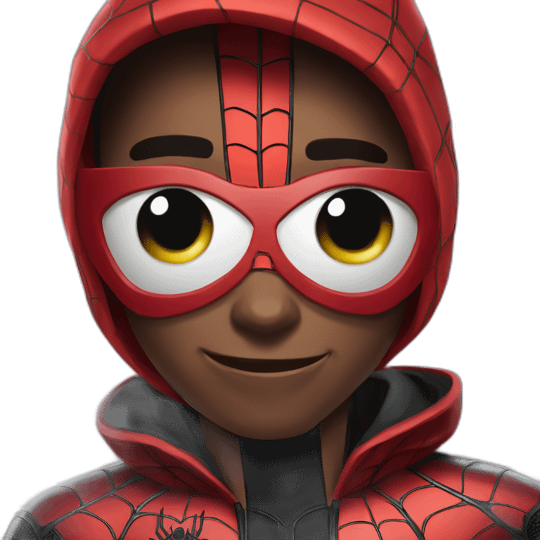 Spider-Man miles morales  emoji