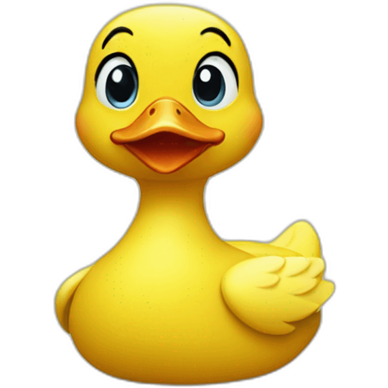 yellow duck emoji