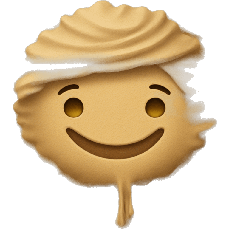 Sand emoji