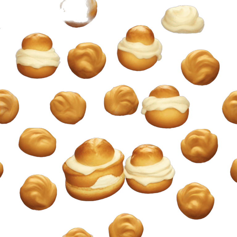 choux cream emoji