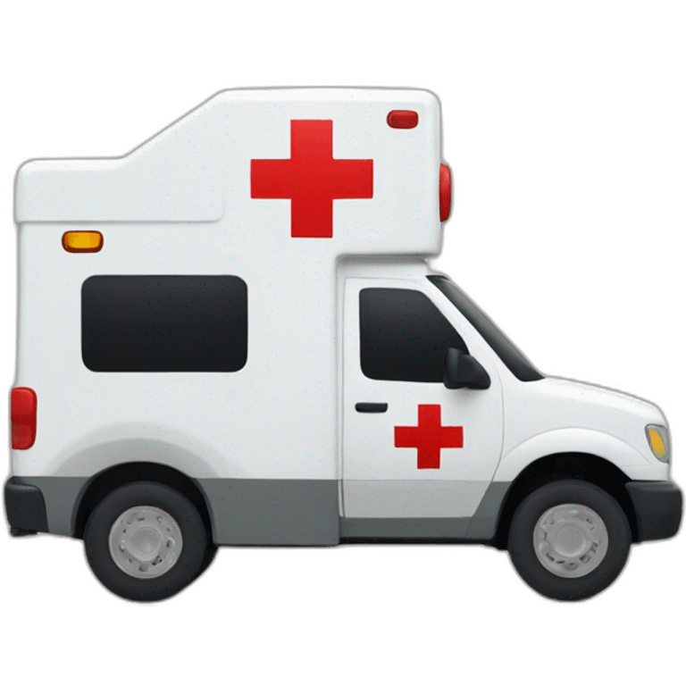 ambulance spanish  red cross emoji