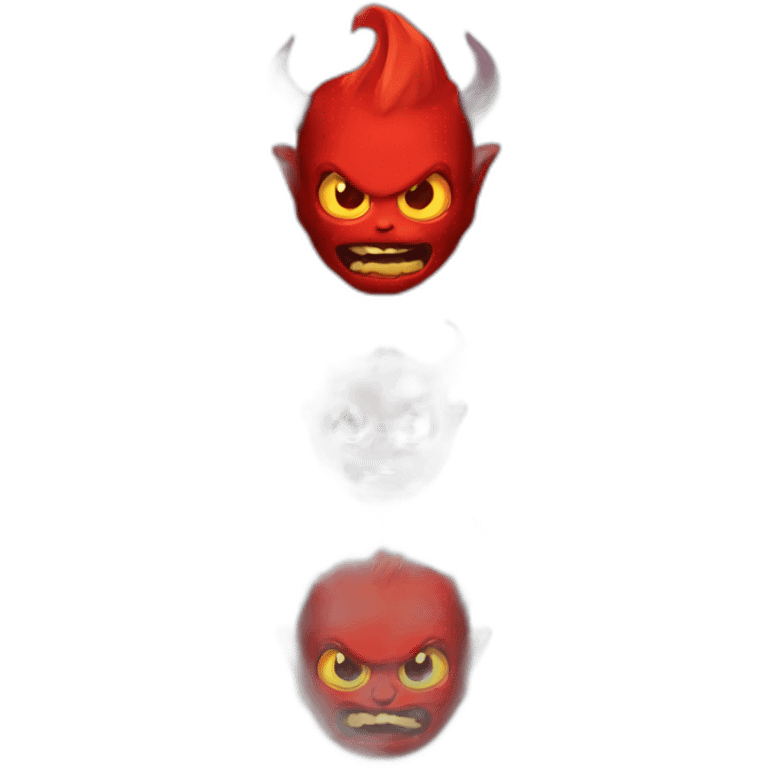 Diable qui vomi emoji