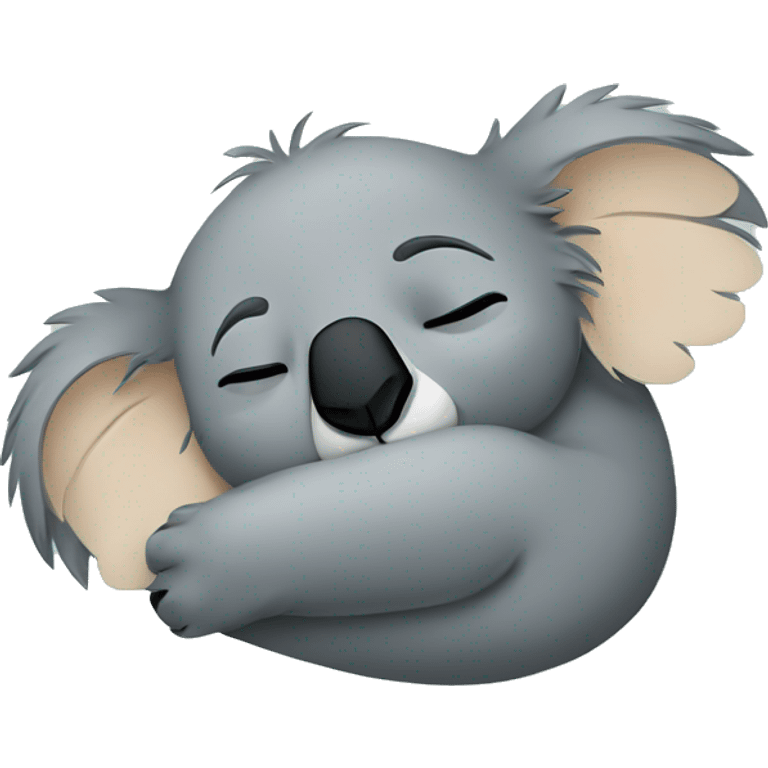 Sleeping koala emoji