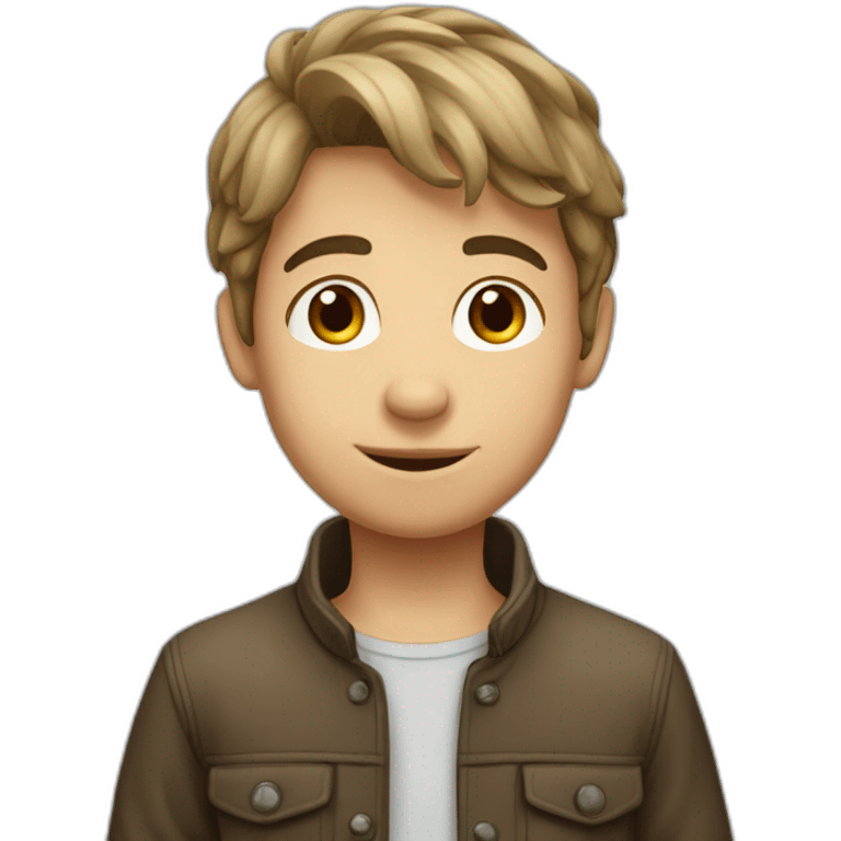 French Quebecer boy emoji