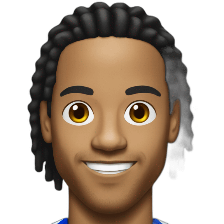 ronaldinho realistic footnall player emoji