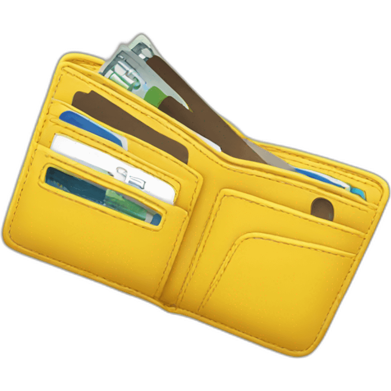 yellow wallet emoji