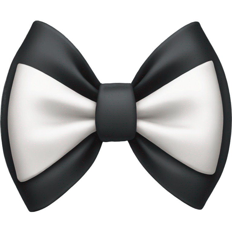 Black bow emoji