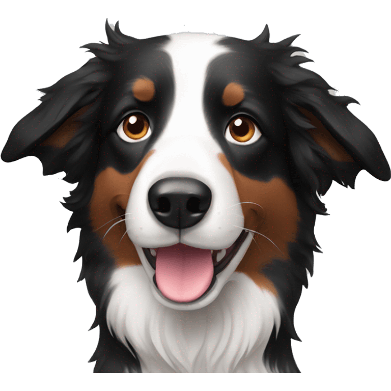 a border collie emoji