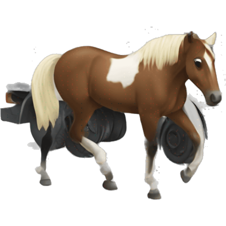 Horse truck  emoji