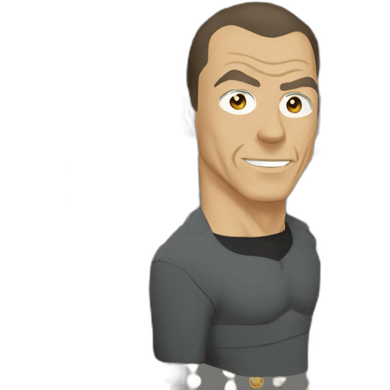 Anime-jean-claude-vandamme emoji