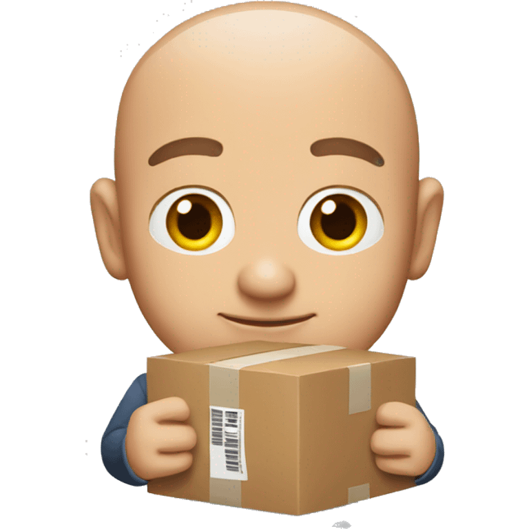 jeff bezos holding box emoji