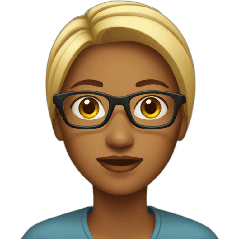 Content creator woman emoji