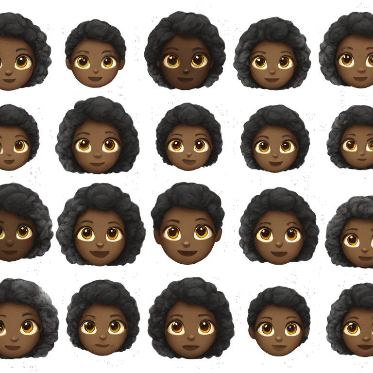 black girl  emoji