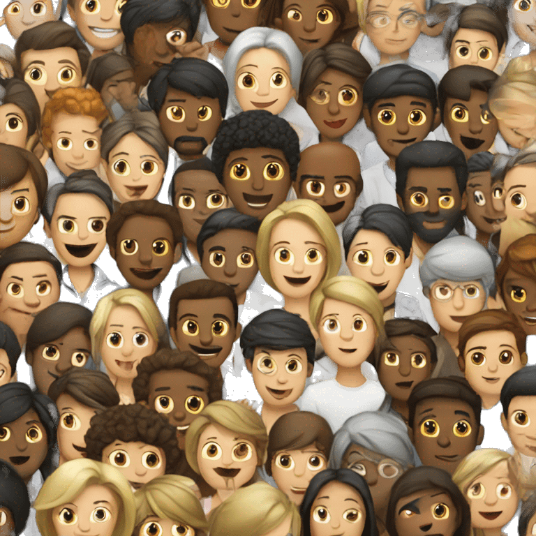 crowd of people emoji