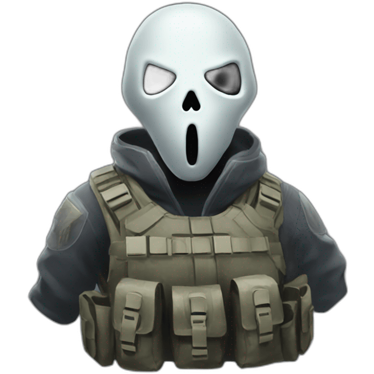 Ghost call of duty emoji