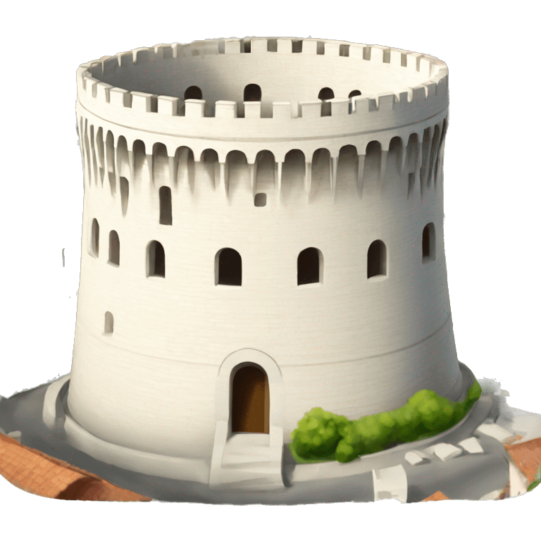 Thessaloniki white tower emoji