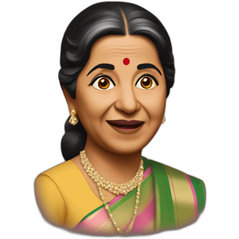 Lata Mangeshkar  emoji