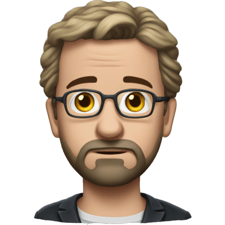 photorealistic Charles Michel sad emoji