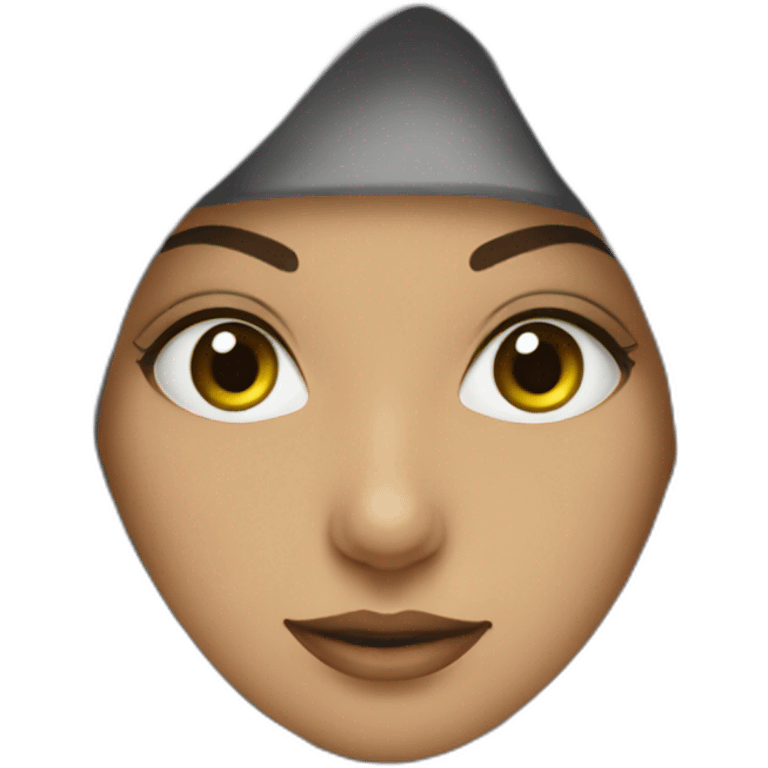 Girl niqab emoji