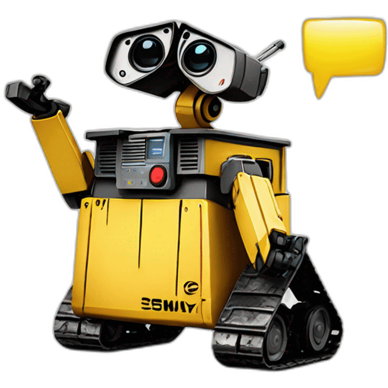 Wall-e fight pikachu  emoji