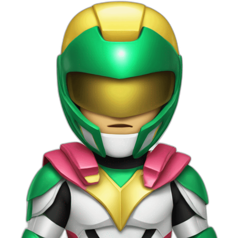 data protector power ranger emoji