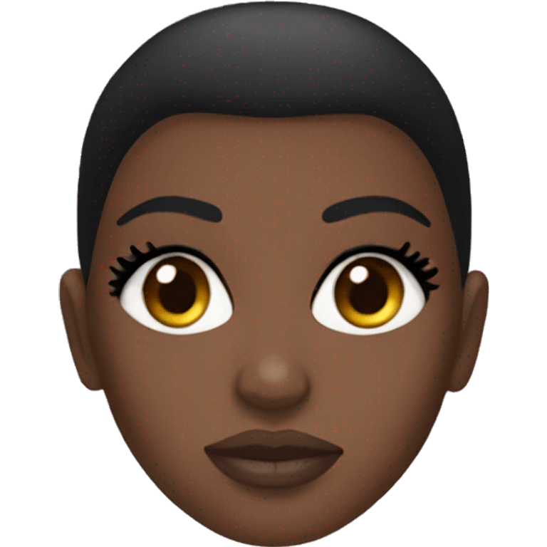 dark skin kim kardashian  emoji