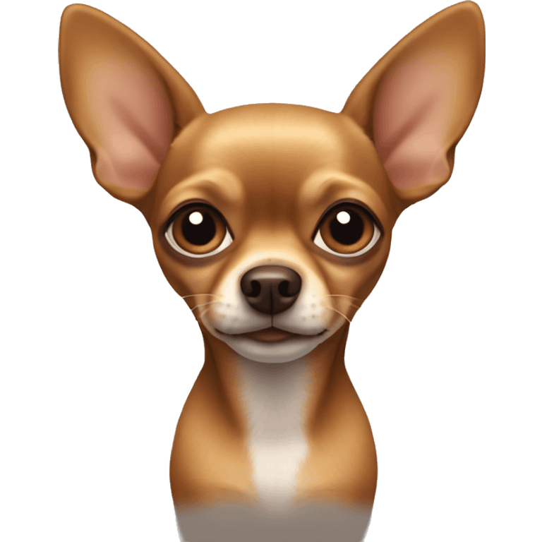 Brown Chihuahua  emoji