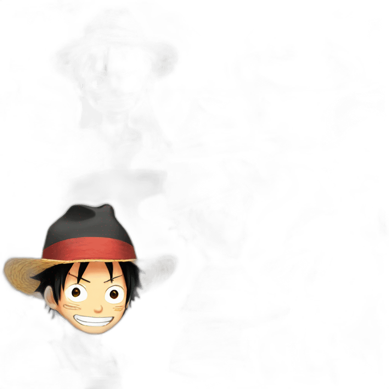 straw hat luffy emoji