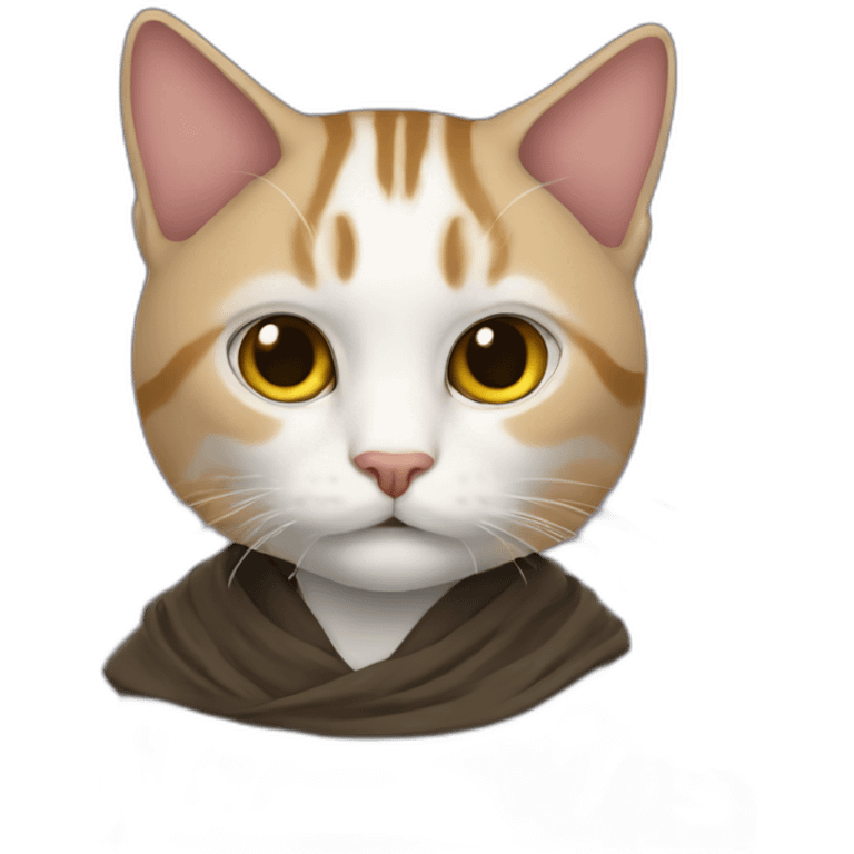 Cat Jedi emoji