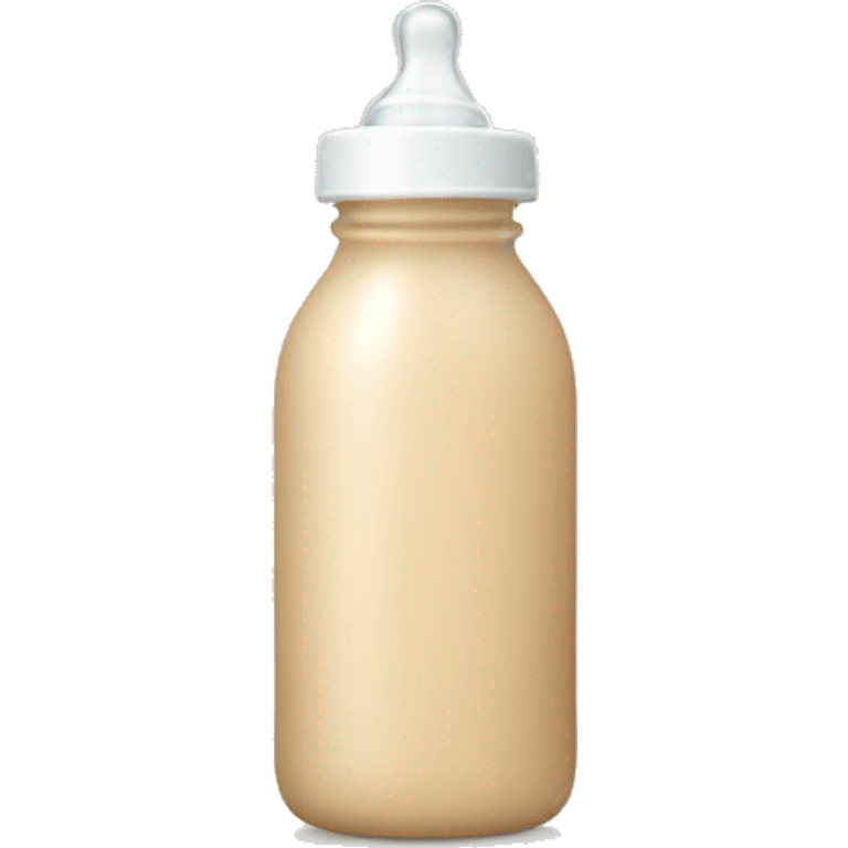 beige baby bottle emoji