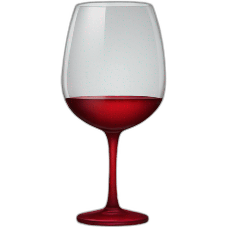 Wine glass red emoji