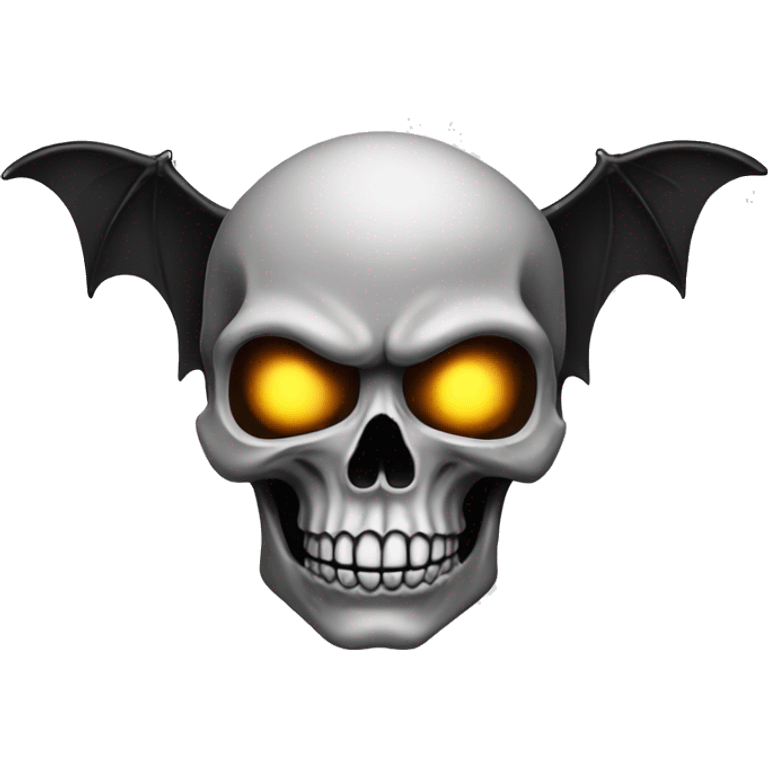 SKULL WITH BAT WINGS emoji