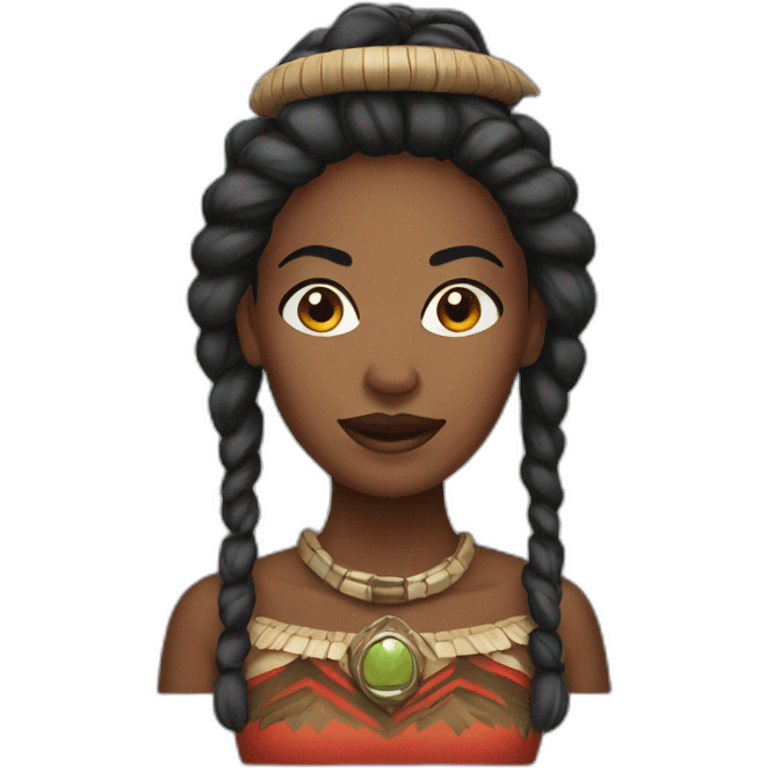 Zulu woman emoji