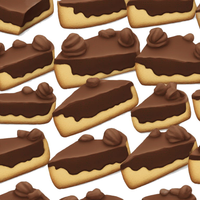 Chocolate pie  emoji